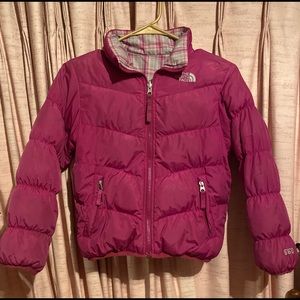 NorthFace Puffer Coat Girls 7/8